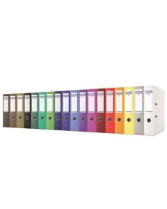 Pákový pořadač "Rainbow", tyrkysový, 75 mm, A4, PP/karton, DONAU