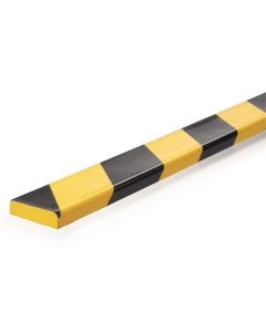 Ochranný povrchový profil "S10", žlutá-černá, DURABLE 1107130