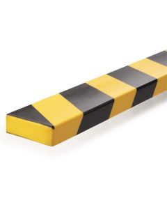 Ochranný povrchový profil "S20", žlutá-černá, samolepicí, 5 ks/balení, DURABLE 1108130