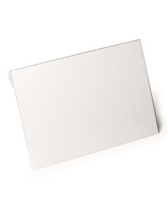 Logistická kapsa "HARD COVER", transparentní, A4, horizontální, závěsná, DURABLE 116319
