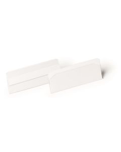 Logistická kapsa "HARD COVER", transparentní, 100 x 38 mm, horizontální, samolepicí, DURABLE 118019