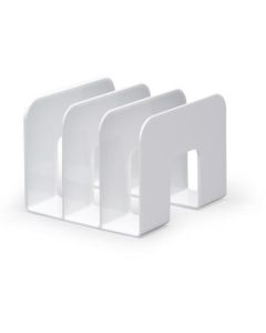 Stojan na katalogy "Trend", bílá, plast, DURABLE
