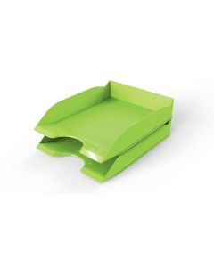 Odkladač "Basic", zelená, plast, DURABLE 1701674020