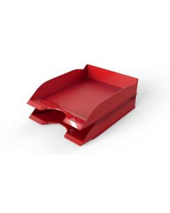 Odkladač "Basic", červená, plast, DURABLE 1701674080