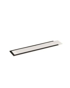 Držák štítků, černá, 40 mm, magnetický, C-Profile, 50 ks, DURABLE