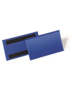 Logistická kapsa, tmavě modrá, 150 x 67 mm, horizontální, magnetická, DURABLE 174207