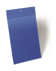 Logistická kapsa "Neodym", tmavě modrá, A4, vertikální, neodymová magnetická, DURABLE 174707