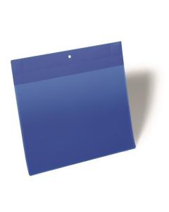 Logistická kapsa "Neodym", tmavě modrá, A4, horizontální, neodymová magnetická, DURABLE 174807