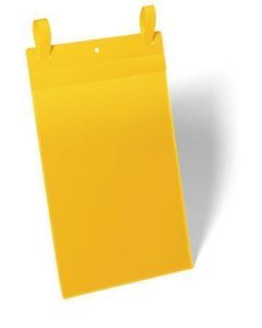 Závěsná kapsa, žlutá, A4, na výšku, DURABLE 175004
