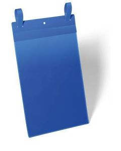 Závěsná kapsa, modrá, A4, na výšku, 50 ks/balení, DURABLE 175007
