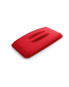 Víko k odpadkovému koši 60 l "DURABIN", červená, plast, DURABLE 1800497080