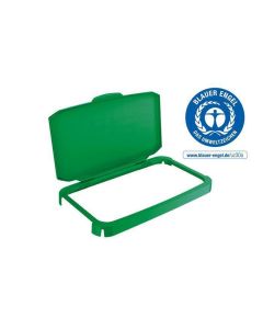 Výklopné víko k odpadkovému koši 60 l "DURABIN", zelená, plast, DURABLE 1800500020