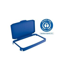 Výklopné víko k odpadkovému koši 60 l "DURABIN", modrá, plast, DURABLE 1800500040