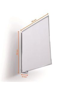 Informační tabulka, 149 x 149 mm, magnetická, 10 ks/balení, DURABLE 187119
