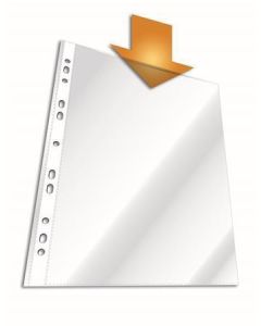 Euroobal, čirá, A4, PP, 50 mikronů, 100 ks/balení, DURABLE 267219