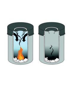 Odpadkový koš "Safe", černý, nehořlavý, kovový, kulatý, DURABLE