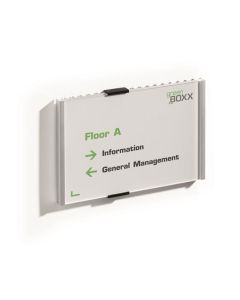 Informační tabulka "INFO SIGN", stříbrná, 210 x 148,5 mm, DURABLE 480523