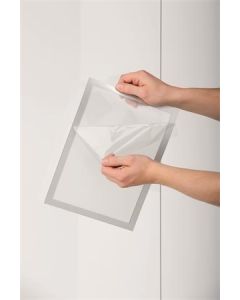 Prezentační rám "DURAFRAME® SUN", stříbrná, A4, elektrostatický, DURABLE