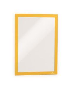 Prezentační rám "DURAFRAME®", žlutá, A4, samolepicí, DURABLE 487204