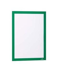 Prezentační rám "DURAFRAME", zelená, A4, samolepicí, DURABLE 487205