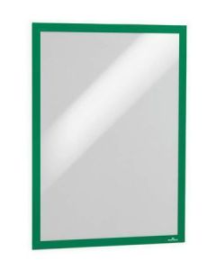 Prezentační rám "DURAFRAME", zelená, A3, samolepicí, DURABLE 487305