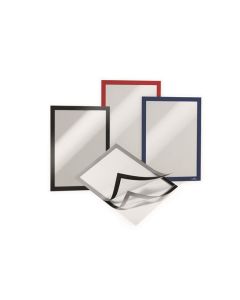 Prezentační rám "DURAFRAME", červená, A4, samolepicí, DURABLE 489903