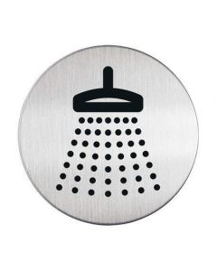 Piktogram "Sprcha", samolepicí, nerez, DURABLE 493823
