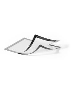 Prezentační rám "DURAFRAME MAGNETIC PLUS", stříbrná, A4, magnetický, 2 ks, DURABLE 498523