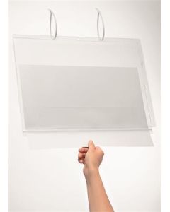 Informační kapsa, A3, se stahovací páskou, voděodolná, DURABLE 502819
