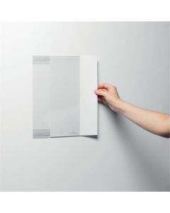 Informační kapsa "rPET", A4, transparentní, samolepicí, DURABLE 504419