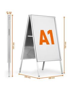 Stojan A "Fold Outdoor", A1, na plakáty, 59,3 x 84 cm, DURABLE 506623