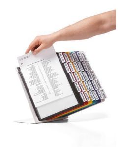 Prezentační kapsa "VARIO TABLE 30", mix barev, stolní, 30 kapes, DURABLE 551000