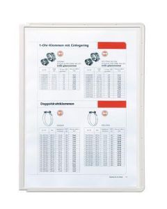 Prezentační kapsa "SHERPA®", šedá, A4, DURABLE