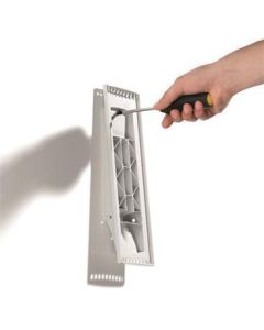 Nástěnný držák "SHERPA WALL", červená - černá, 10 kapes, DURABLE 563100