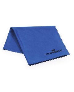 Čisticí hadřík, modrá, mikrovlákno, 20 x 20 cm, 1 ks, DURABLE 579406