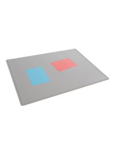 Podložka na stůl, šedá, 65 x 50 cm, s transparentní vrchní fólií, DURABLE 723310