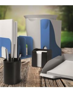 Stojan na časopisy "Eco", modrá, plast, DURABLE 775706