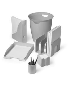 Stojan na časopisy "Eco", šedá, plast, DURABLE 775710