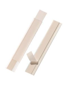 Držák štítků "Scanfix", bílá, 30 mm, samolepicí, 50 ks, DURABLE 802419