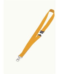 Šňůrka na krk, žlutá, s bezpečnostní pojistkou, DURABLE 813704