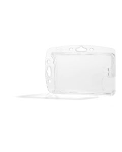 Držák na bezpečnostní karty "ENCLOSED", transparentní, na 1 kartu, uzavřený, 1 ks, DURABLE 895519