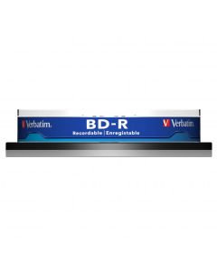 Verbatim BD-R, Single Layer 25GB, cake box, 43742, 6x, 10-pack, pro archivaci dat