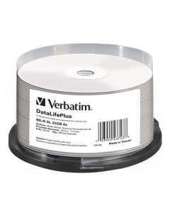 Verbatim BD-R, Single Layer 25GB, spindle, 43743, 6x, 25-pack