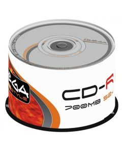 Omega Freestyle CD-R, OF50, 100, 700MB, 52x, 80min., 12cm, bez možnosti potisku, cake box, Standard, pro archivaci dat