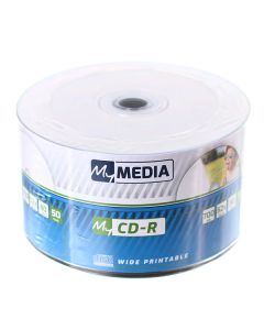 MyMedia CD-R, 69206, 50-pack, 700MB, 52x, 80min., 12cm, printable, Standard, wide printable