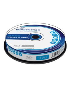 Mediarange BD-R, 25GB, cake box, MR499, 6x, 10-pack, pro archivaci dat