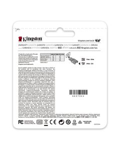 Kingston paměťová karta Canvas React Plus, 64GB, micro SDXC, MLPMR2/64GB, UHS-II U3, s adaptérem, A1, V90