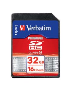 Verbatim paměťová karta Secure Digital Card Premium U1, 32GB, SDHC, 43963, UHS-I U1 (Class 10)