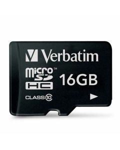 Verbatim paměťová karta Micro Secure Digital Card Premium, 16GB, micro SDHC, 44010, UHS-I U1 (Class 10)