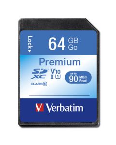 Verbatim microSDXC Flash Card, 64GB, SDXC, 44024, pro archivaci dat
